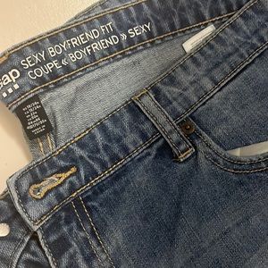 Gap Sexy Boyfriend Fit Jeans